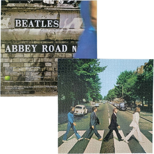 Beatles Abbey Road Doble Vista Rompecabezas 1000 Pz Factory