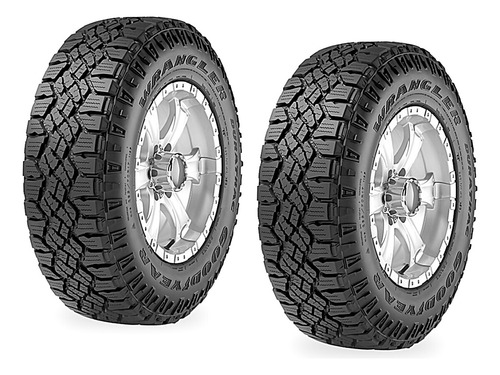 2-llantas 315/70r17 121/118q Goodyear Wrangler Duratrac
