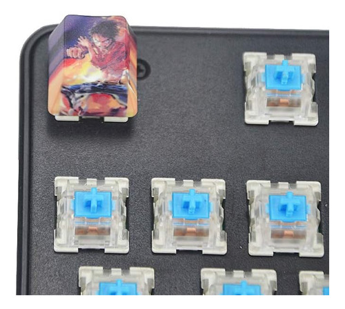 Monkey D Luffy Pbt Teclado Mecánico Keycap Personalidad