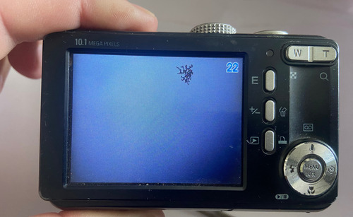 Câmera Fotográfica Digital Samsung S1030 Com Defeito Preto (Usado)