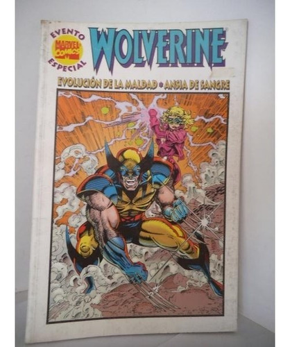 Wolverine Ansia De Sangre X-men Marvel Mexico Intermex