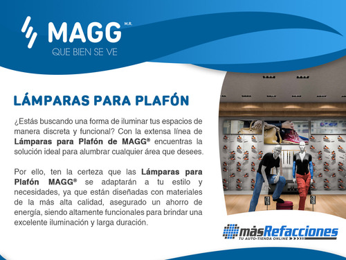 Lámpara Techo M 1400 Led 45° L5024-bi9 Magg
