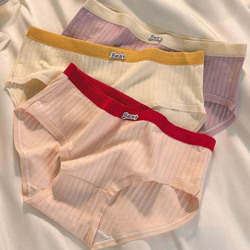 10 Packs Calzoncillos De Algodón De Talla Grande Para Mujer