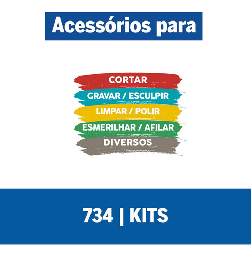 Micro Kit Dremel 734 Metal 16 Piezas