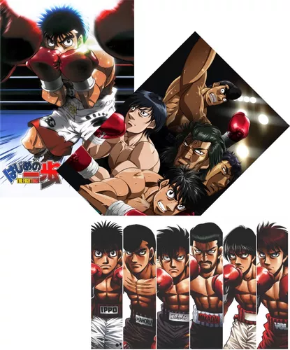  Cartel de manga de estaño anime Hajime no Ippo New Challenger  Anime Poster Decoración del hogar Arte de la pared Impresión de Navidad  Regalo de cumpleaños para niño niña 16.0 x