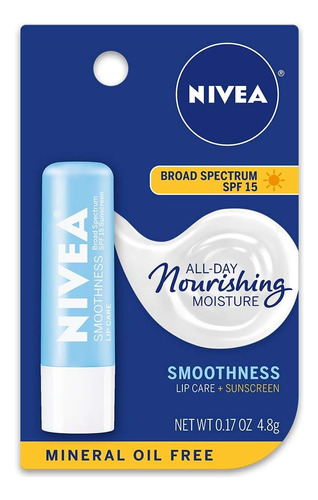 Smoothness Lip Care Spf 15 4.8 G Nivea 