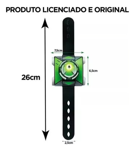 Reloj Interactivo Ben 10 Omnitrix Promo Aa 2024 Con 40