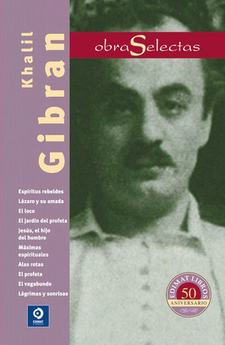 Khalil Gibran, De Gibran, Khalil. Editorial Edimat Libros, Tapa Dura En Español