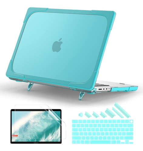 Funda Rígida Batianda Para Macbook Pro 16  2485 Light Blue