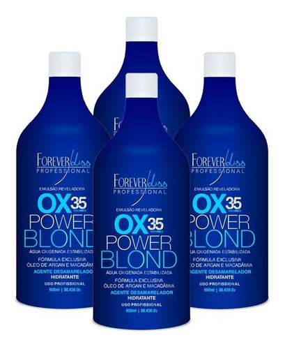  Forever Liss 4 Power Blond Ox 35 Volumes 900ml