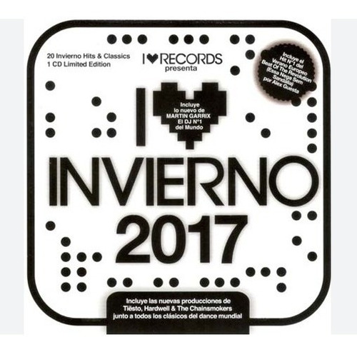 I Love Invierno 2017 Cd Son