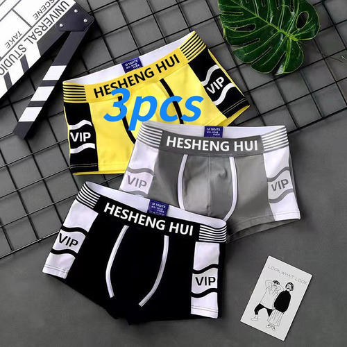 Boxers Hombre Transpirables De Gran Tamaño Sexy Trendy Perso