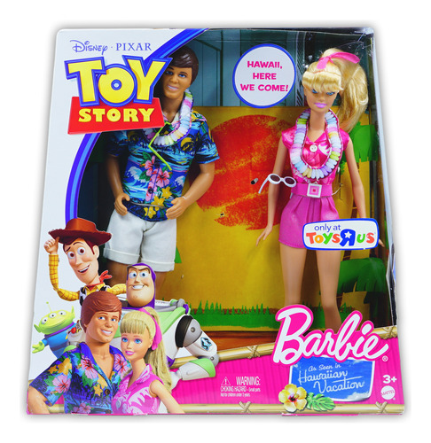 Disney Toy Story 3 Hawaiian Vacation Barbie & Ken Exclusive