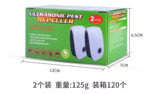 Imagen 10 de 10 de Repelente Ultrasonico Mosquitos Ratones Cucarachas Plagas