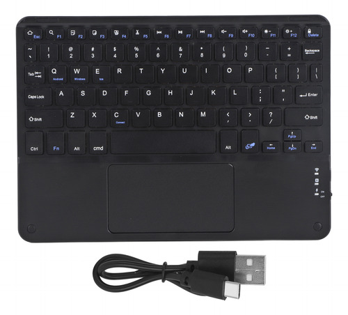 Teclado Square Cap Inalámbrico Táctil Multifunción Externo