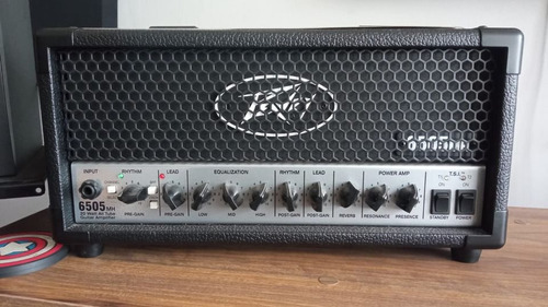 Amplificador Cabezote De Guitarra Peavey 6505 Mh (mini)