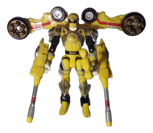 Figura Power Ranger Ninja Storm Tri-battlized Bandai 2002 (Usado)