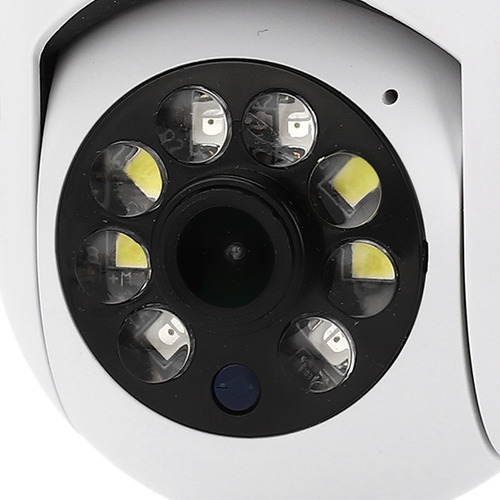 Cámara Wifi, Visión Nocturna Inalámbrica, 360°, 2 Mp, Led De