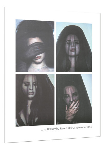 Póster Vinilo Lana Del Rey V Mag 40x50cm