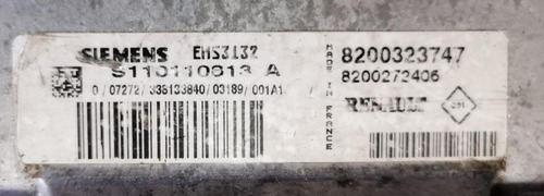 Computadora Ecu Platina-clio 2005-2011 1.6 S110110813a Libre (Usado)