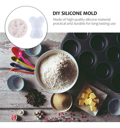 Set De Silicona Para Hacer Manualidades Con Forma De Corazón