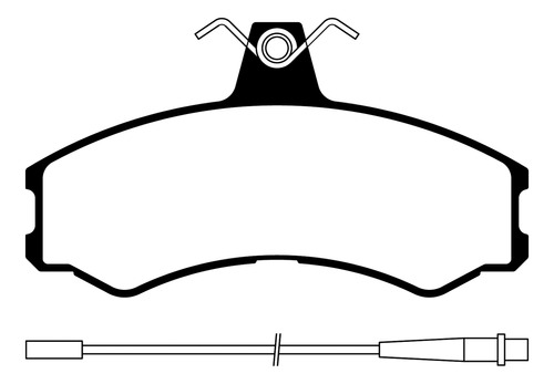 Pastilla De Freno Delantera Litton Citroen C35