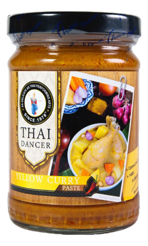 Pasta De Curry Amarillo X227gr Thai Dancer