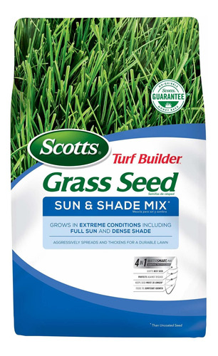 Scotts Turf Builder Mezcla De Semillas De Césped Para Sol Y 