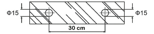 Axcent Italy Jaladera Tipo H 1-1/4 Acero Inoxidable Satín Axcent 90 Cm