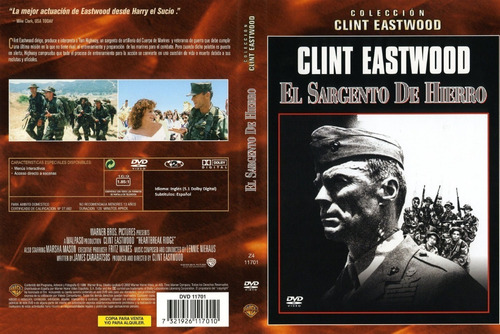 Guerrero Solitario- Sargento De Hierro- Clint Eastwood- Dvd