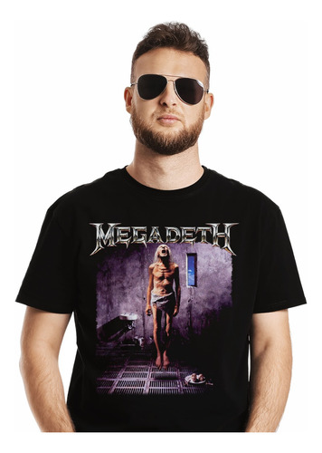 Polera Megadeth Countdown To Extinction Metal Impresión Dire