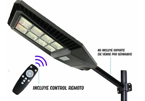 Imagen 3 de 8 de Lámpara Solar De Alumbrado Público 100w. Éxito Corp.