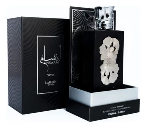 Perfume Lattafa Ansaam Silver, 100 Ml, Para Unisex