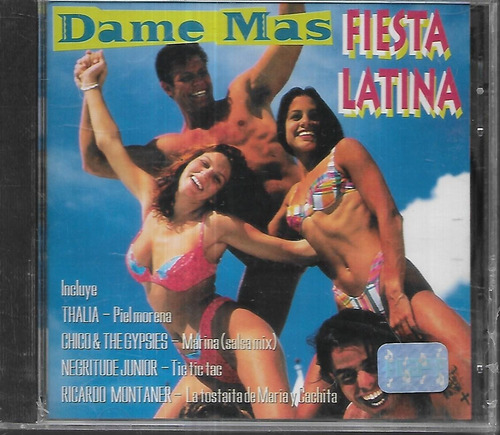Thalia Bechamel Montaner Album Dame Mas Fiesta Latina Cd