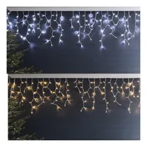 Comprar Luces Navidad Cascada Cálida Amarilla Blanca 3 Metros