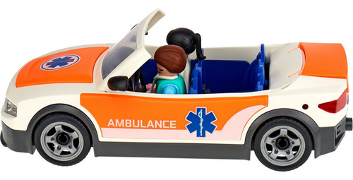 Patrullero De Policia Personaje Auto