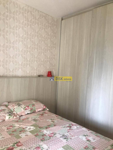 Apartamento Com 3 Dormitórios À Venda, 112 M² Por R$ 550.000,00 - Jardim Do Mar - São Bernardo Do Campo/sp - Ap0675