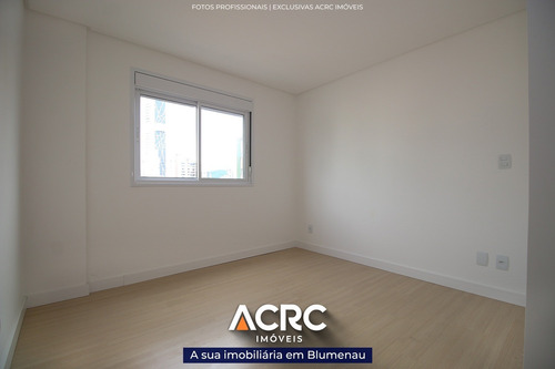 Imagem 6 de 18 de Acrc Imóveis - Apartamento Novo Com Aquecimento A Gás E Piscina Para Venda No Bairro Ponta Aguda - Ap04245 - 69267064
