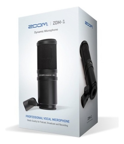 Micrófono Dinámico Zoom Zdm-1 - Pro Audio Sistemas