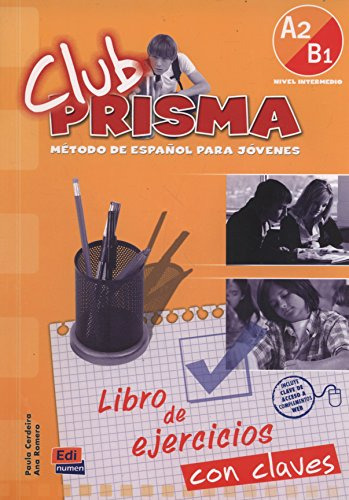 Libro Club Prisma A2/b1 - Libro De Ejercicios Con Claves