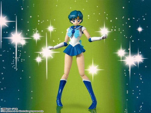 Sailor Mercury Sailor Moon Por S.h Figuarts