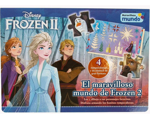 Libro El Maravilloso Mundo De Frozen 2