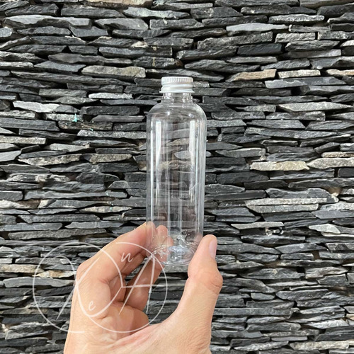 Envases Plasticos Botella 100 Ml Con Tapa Metalica X 50