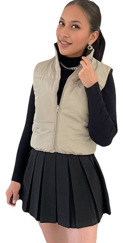 Chaleco Puffy Nkd Mujer