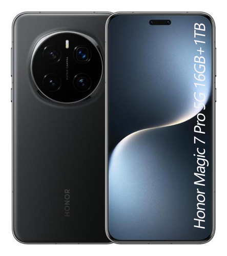 Honor Magic 7 Pro Dual Sim Phone 1 TB ROM 16 GB Ram 6,8 pulgadas 120 Hz 5850 mAh Android 15 Negro