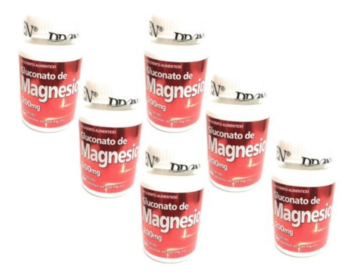 Gluconato De Magnesio 90 Tab Pronacen 200mg (6 Pz)enviofull