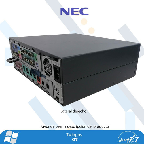 Cpu Nec Twinpos G7 Core I3 4gb Ram Ssd 120gb Mini Pc (Reacondicionado)