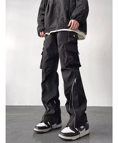 Pantalones De Esquí High Street Para Hombre, Diseño De Crema