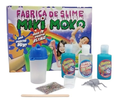 Fabrica De Slime Miki Moko Kit Especial Original Educando