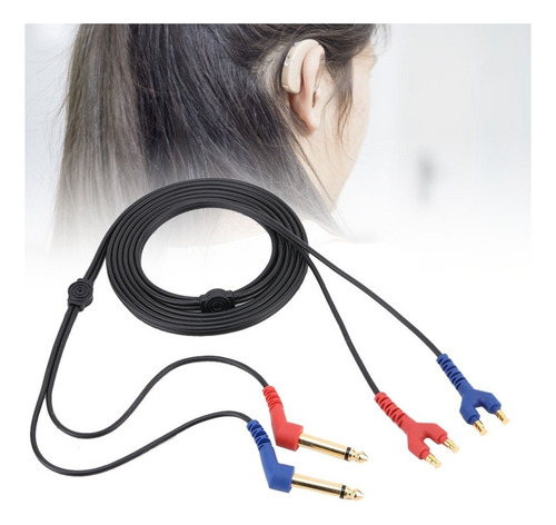 Audiómetro Auricu Comodidad Audiómetro Cable De Oo